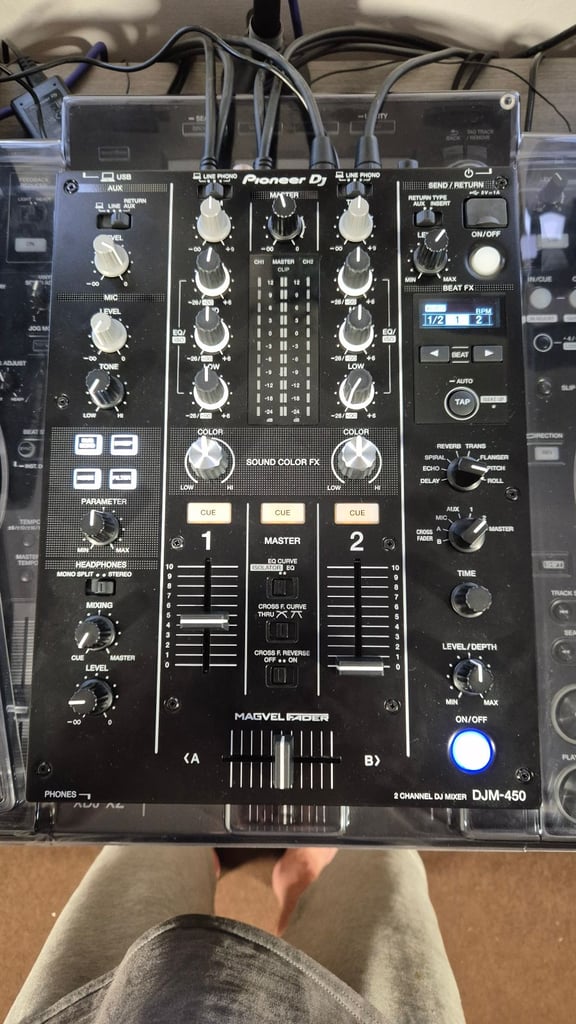 image for Pioneer DJM 450 mixer 2024 model.