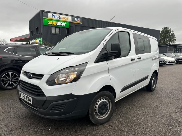 2016 66 Ford Transit Custom 2.0TDCi 310 L1H1 Double Cab Crew 6 Seater | in  Swansea | Gumtree