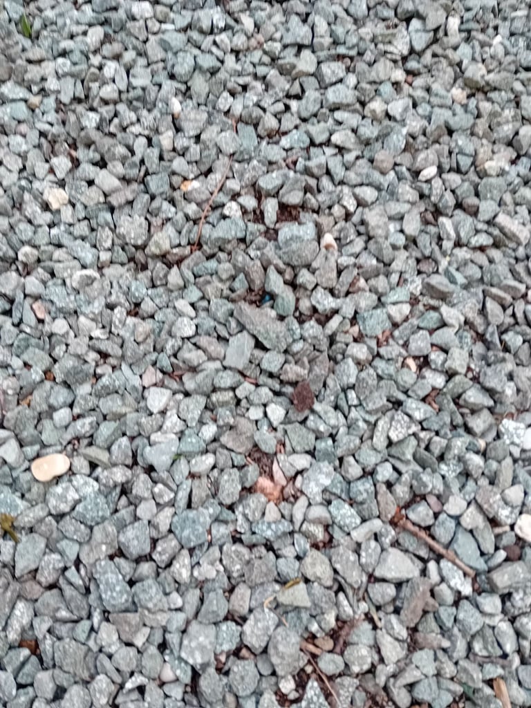 Gray stones