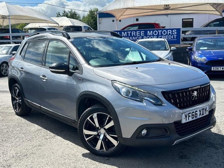 2016 Peugeot 2008 1.6 Turbo Diesel (Blue HDI), GT Line, SUV, 5 Door, Manual, Euro 6, £20 Year HAT...