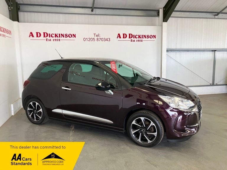 image for 2017 DS Automobiles DS 3 BLUEHDI ELEGANCE S/S HATCHBACK Diesel Manual