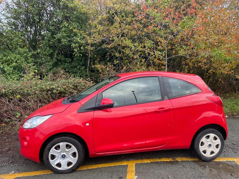 FORD KA 1.2 EDGE S/S 13 REG RED 3 DOOR MOT FEBRUARY 26TH 2026 TAX £35 SERVICE HISTORY 50+MPG