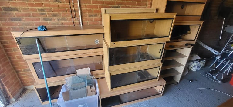 Wooden Reptile Vivariums For Sale - 2ft/3ft/4ft - Some with Heat Mats