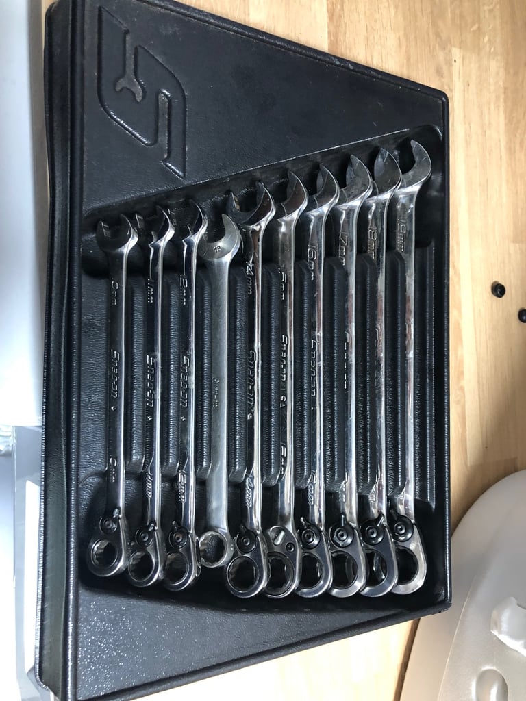 image for Snap on combi ratchet spanner’s 