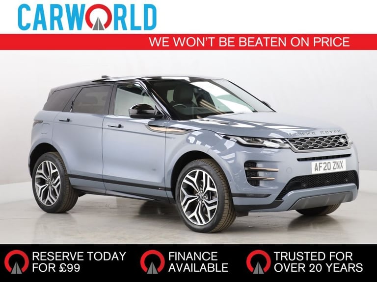 image for 2020 Land Rover Range Rover Evoque 2.0 D180 MHEV First Edition SUV 5dr Diesel Auto 4WD Euro 6 (s/...