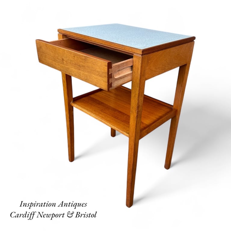 image for Vintage 1979 Remploy Bedside Cabinet for the MOD Air Ministry Cardiff Newport 