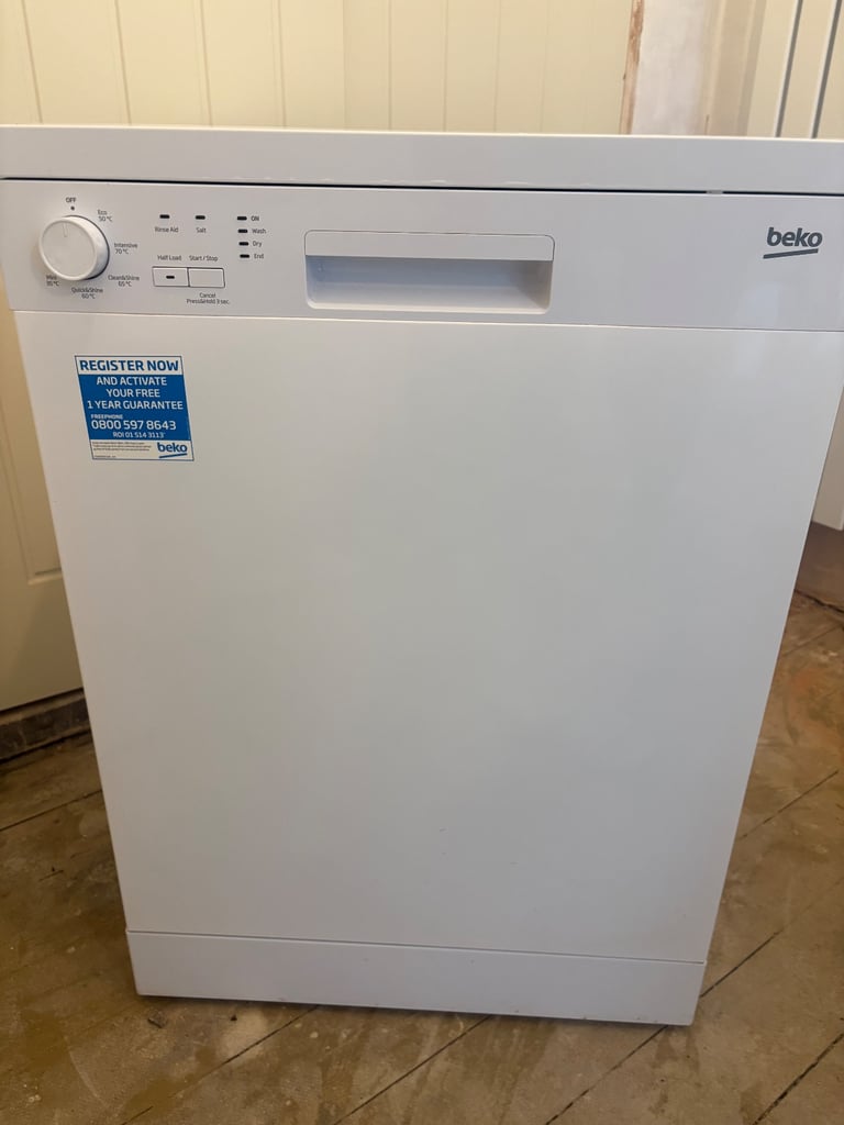 Beko free standing under counter dishwasher 