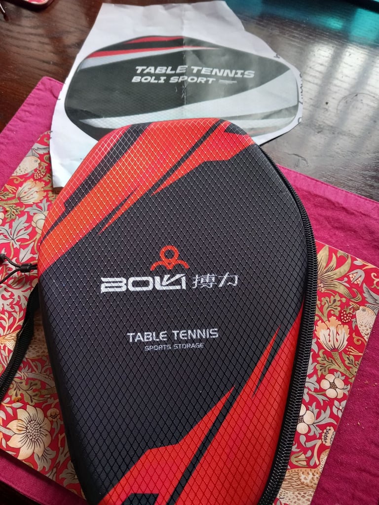 image for Boti table tennis bat  bag New.