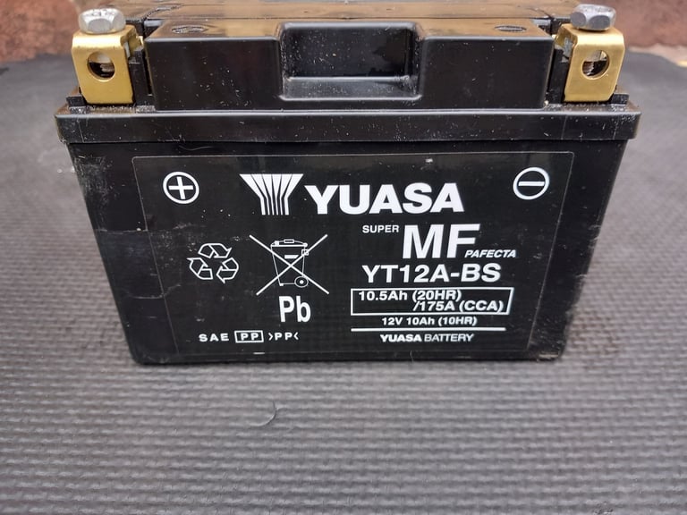 Yuasa YT12A-BS 12v Motorcycle Battery