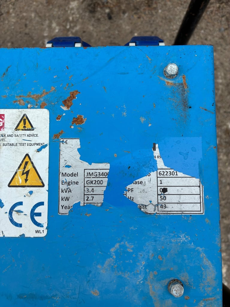 Stephill 3.5kva Dual Volt Generator 