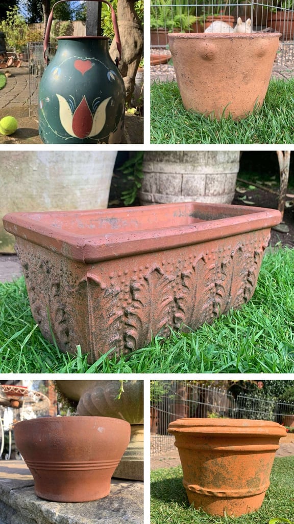 image for Terracotta plant pots £15each pic 