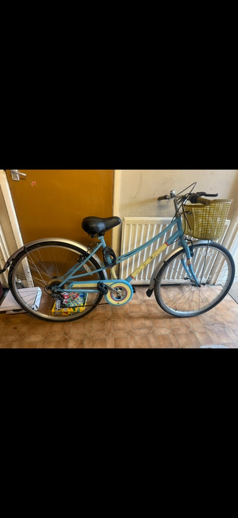 image for Ladies town bike with shopping basket 28" wheel