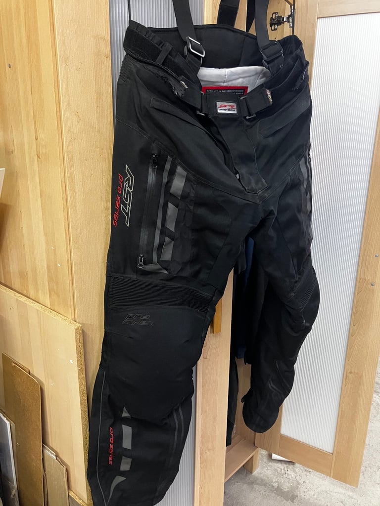 Motorcycle jacket and trousers