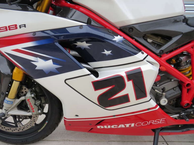 2010 Ducati 1098 1098R Troy Bayliss PETROL Manual