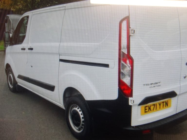 2021 Ford Transit Custom 2.0 EcoBlue 105ps Low Roof Leader Van new wet belt fitted PANEL VAN Dies...