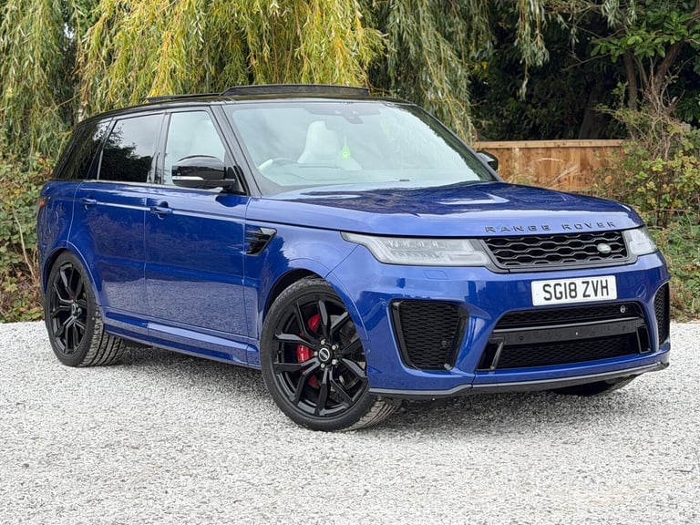 2018 Land Rover Range Rover Sport 5.0 P575 V8 SVR Auto 4WD Euro 6 (s/s) 5dr ESTATE Petrol Automatic