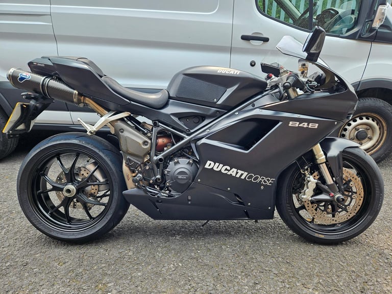 Ducati 848 in absolute spotless example with very low mileage 