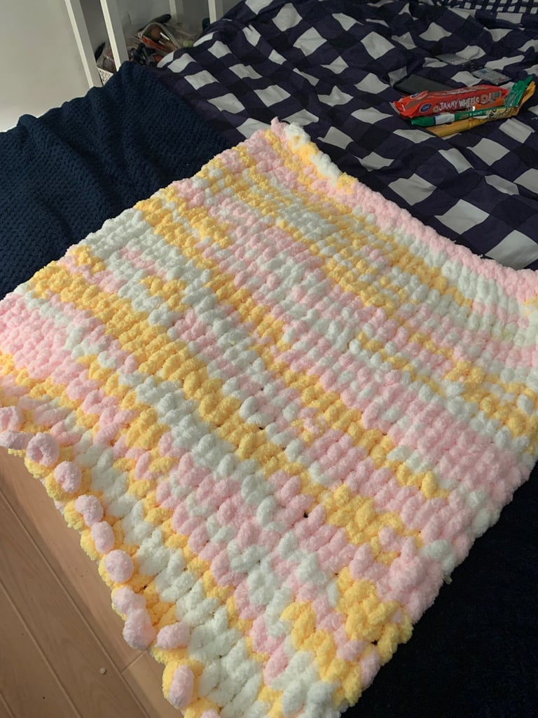  baby blankets hand knitted 