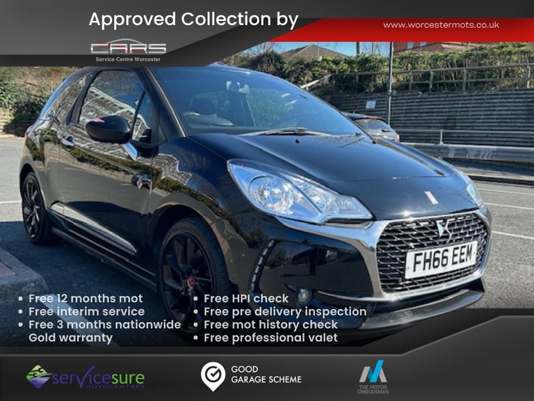image for 2016 DS Automobiles DS 3 1.6 BlueHDi 120 Performance Line 3dr HATCHBACK Diesel Manual