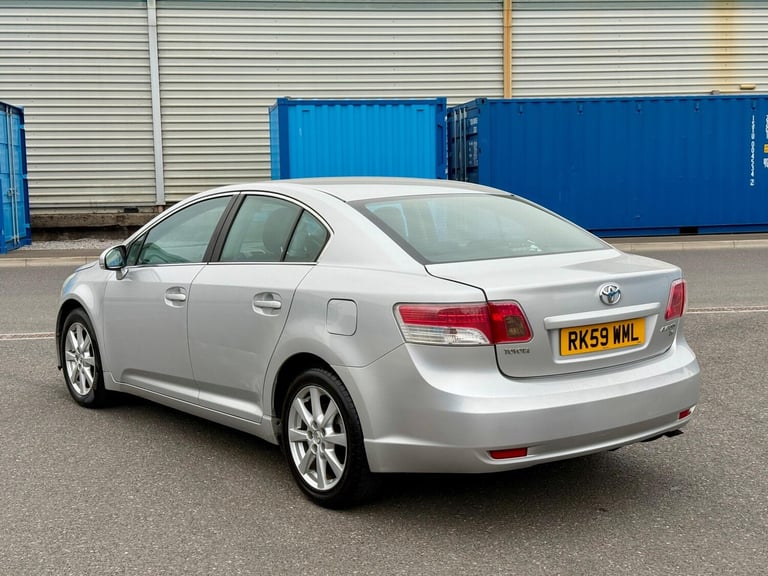 2009 Toyota Avensis 1.8 V-Matic TR Euro 4 4dr SALOON Petrol Manual