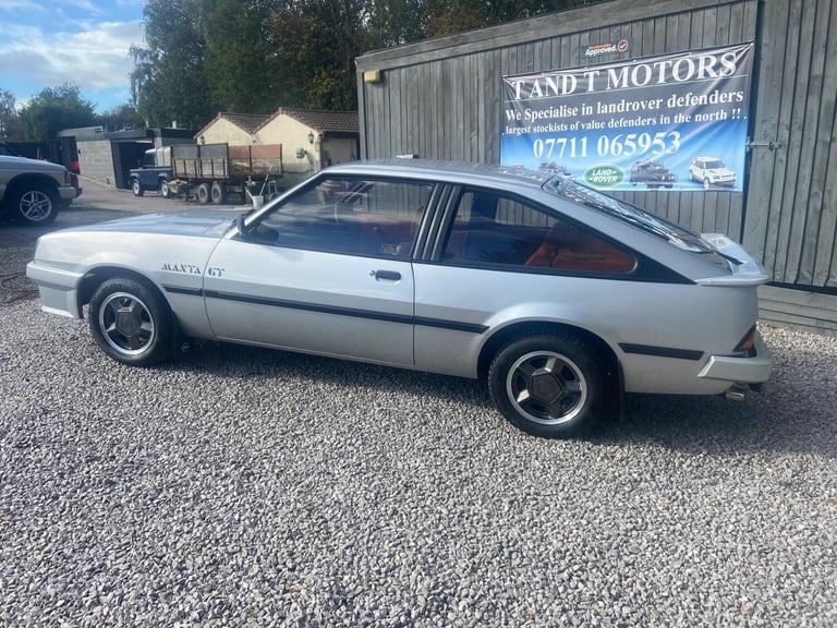 1984 Opel Manta 1.8 Berlinetta Coupe 2dr Petrol Manual (90 bhp) Petrol Manual