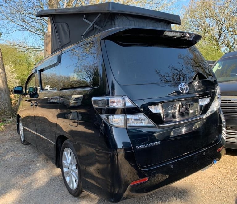 2010 Toyota ALPHARD VELLFIRE POP TOP 4 BERTH NEW CAMPER CONVERSION RUST FREE