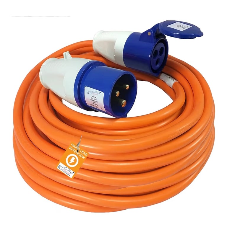 Caravan & Camping Electric Hook Up Cable