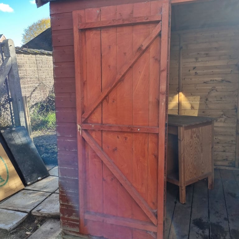 image for Very tall 8ft by 6ft shed.