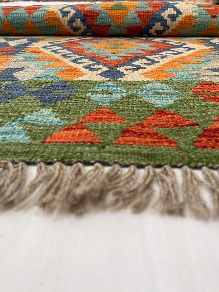 Handmade Afghan kilim rug