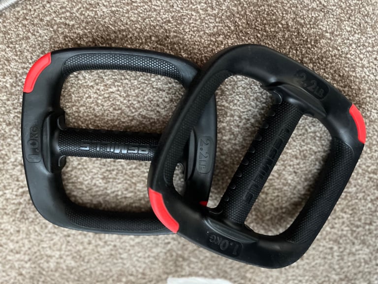 image for Les Mills weight plates  2 x 1  kg compatible for use with LES MILLS Smart Bar