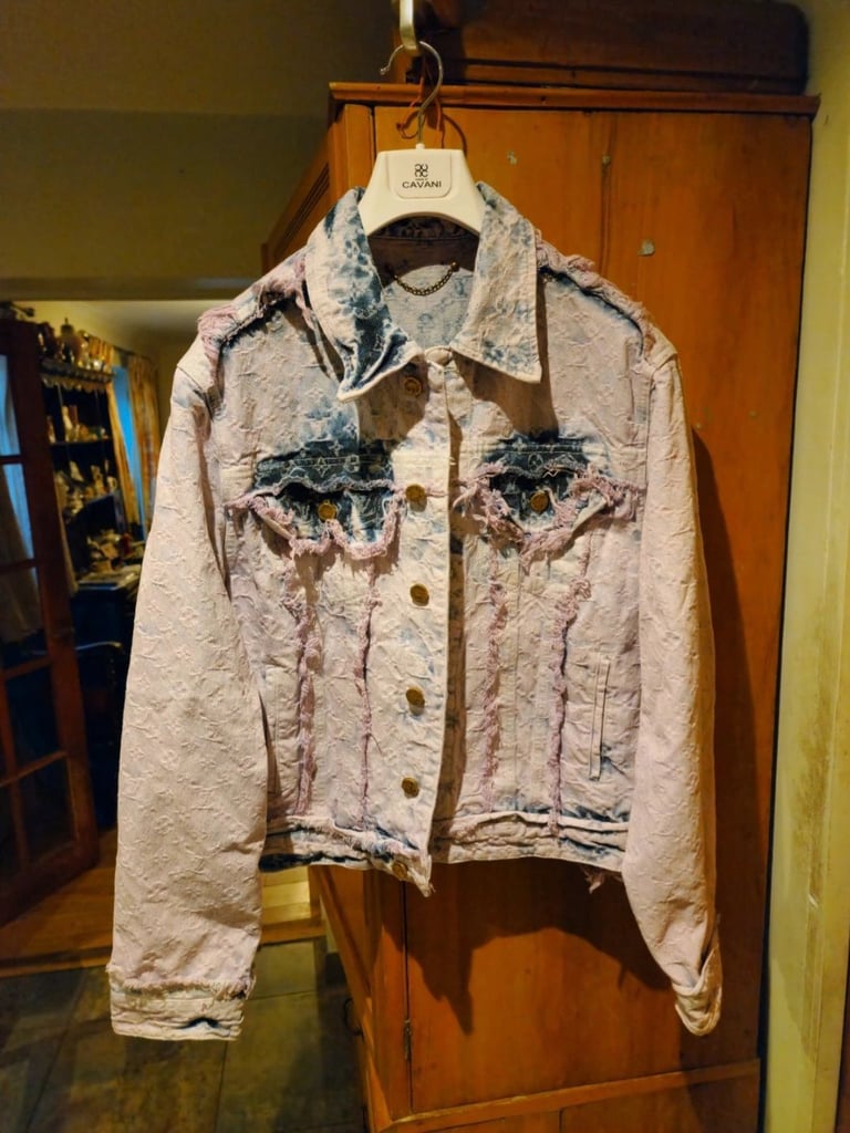 Louis Vuitton Fringed Monogram Boyhood Denim Jacket