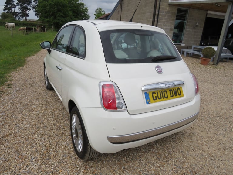 2010 Fiat 500 1.2 LOUNGE 3 DOOR HATCHBACK Petrol Manual