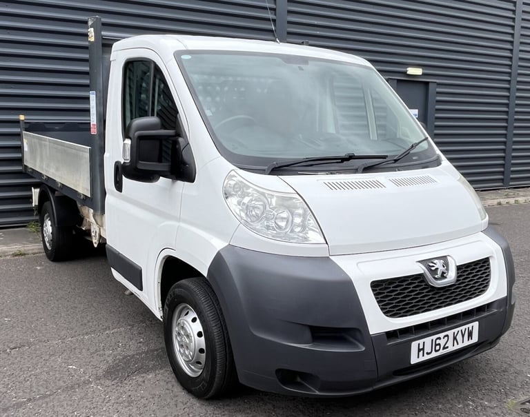 PEUGEOT BOXER 2.2 HDi 335 Tipper White Manual Diesel 2012 NO VAT Low Mileage