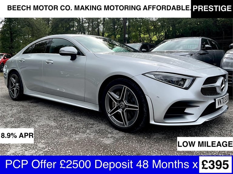 2020 Mercedes-Benz CLS 2.0 CLS300d AMG Line Coupe G-Tronic Euro 6 (s/s) 4dr COUPE Diesel Automatic