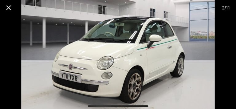 2011 Fiat 500 1.2 Lounge 3dr [Start Stop] HATCHBACK PETROL Manual