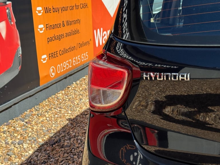 2017 Hyundai i10 1.0 SE Euro 6 5dr HATCHBACK Petrol Manual