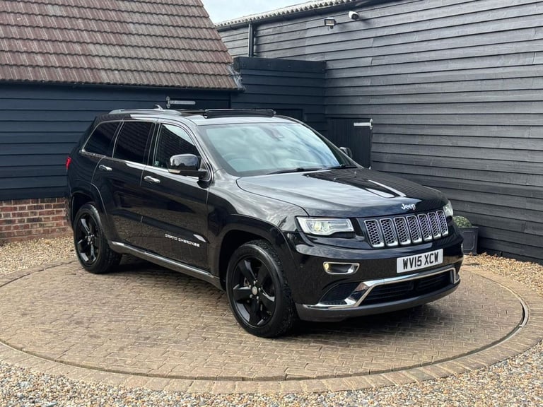 2015 Jeep Grand Cherokee 3.0 V6 CRD Summit SUV 5dr Diesel Auto 4WD Euro 5 (247 bhp) Diesel Automatic