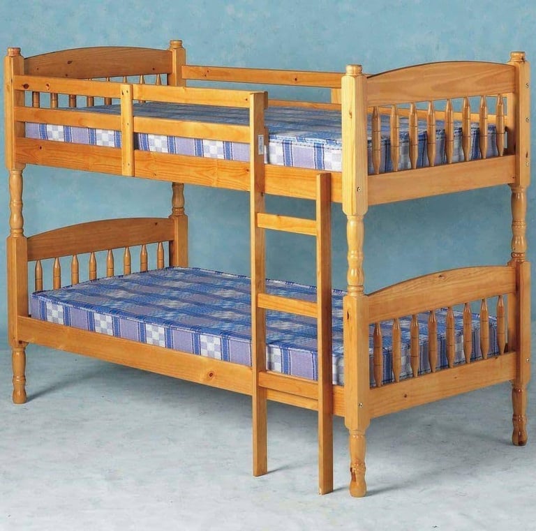 URGENT SALE - Selling bunk bed with 1 mattress 