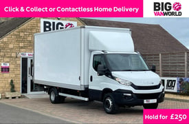 image for 2016 IVECO DAILY 70C17 EURO 6 ULEZ 7TON HGV 15FT5 BOX WITH TAIL LIFT TRUCK LORRY