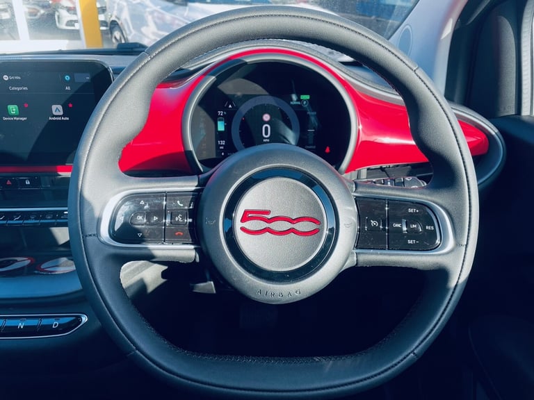 2023 Fiat 500 87kW Red 42kWh 3dr Auto Hatchback Electric Automatic