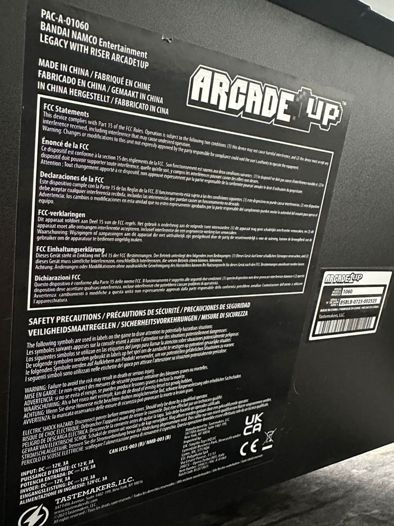 Arcade Game Machine