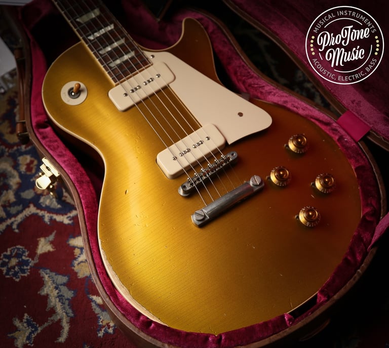 Gibson USA Custom Shop R6 Aged Limited Edition Goldtop
