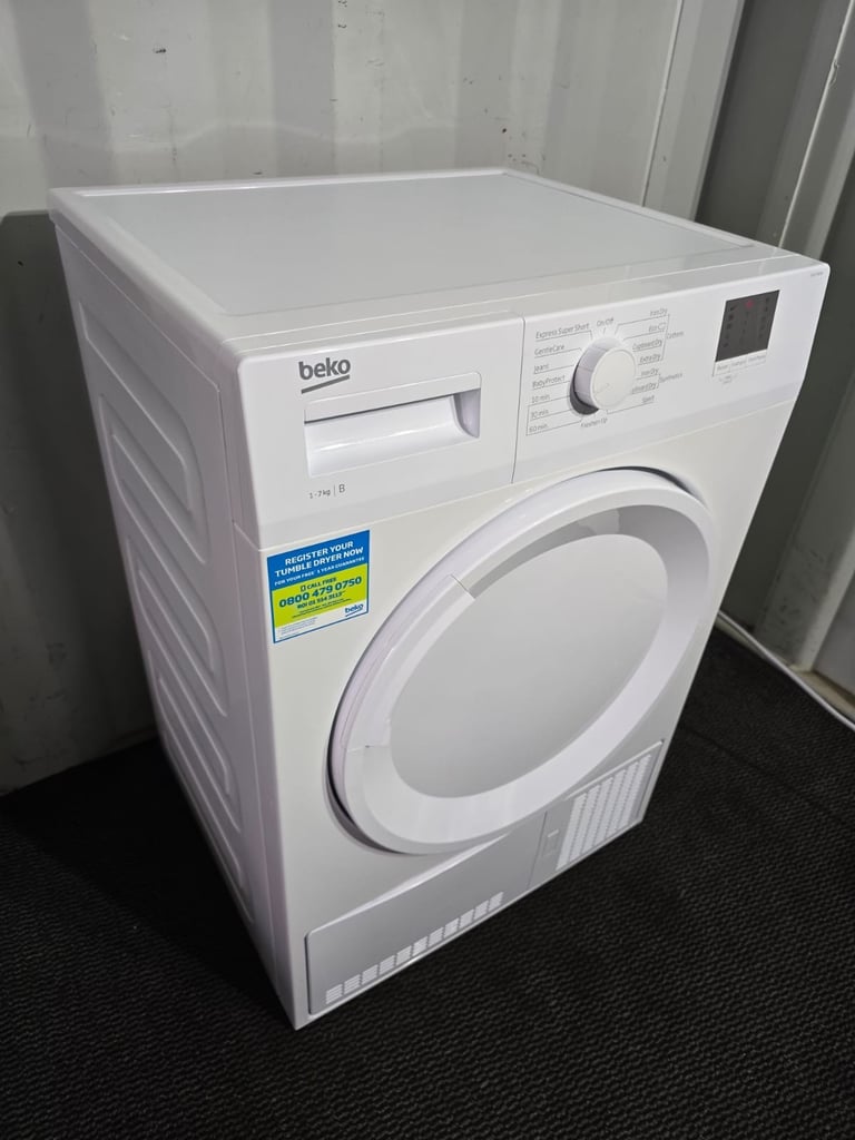 Free Delivery - Beko Condenser Tumble Dryer 7KG (£200)
