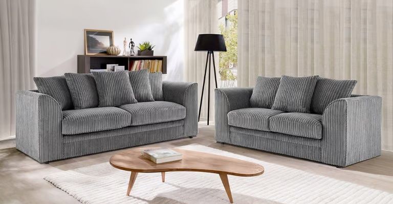 image for Quick Delivery - Brand New Dylan L Shape Corner or 3 plus 2 Seater Sofa Set
