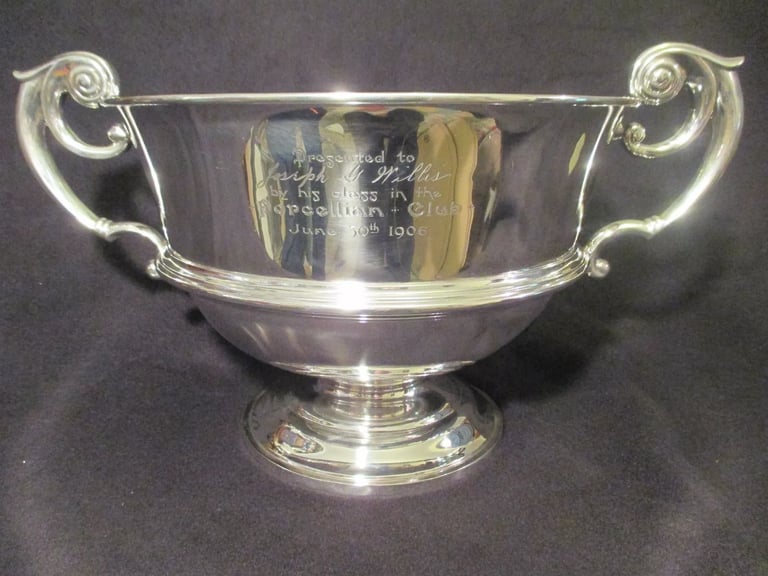 PORCELLIAN CLUB harvard new york antique silver bowl cambridge boston university