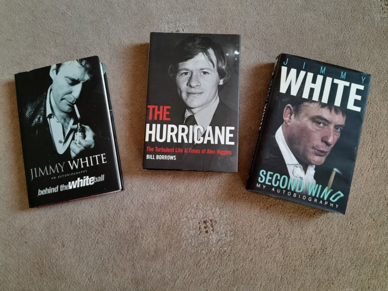 image for 3 Snooker related hardback books