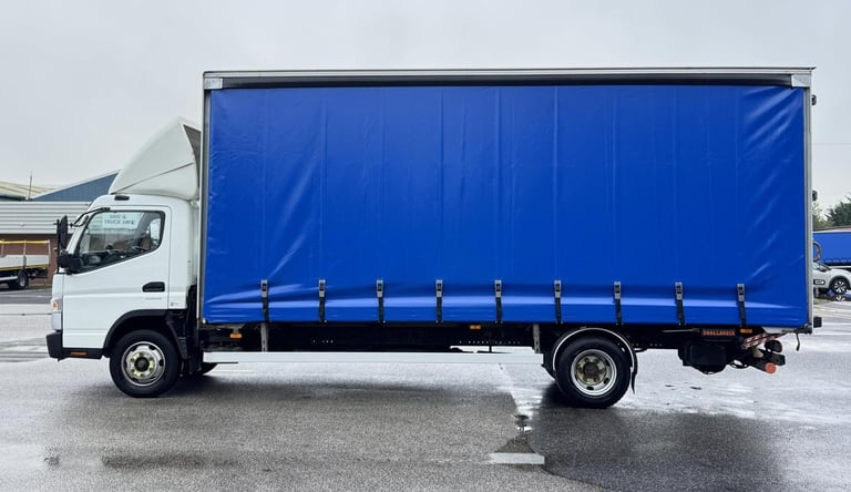 2021 21 Plate Euro 6, Mitsubishi Canter 7C18 20ft Curtainside Body Tail Lift 