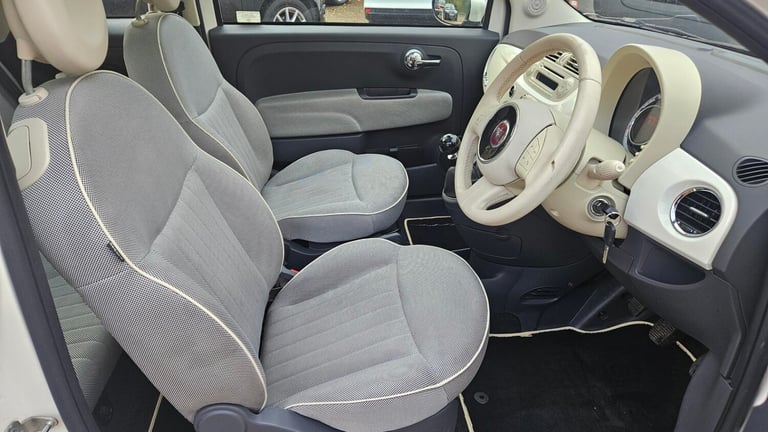 2012 Fiat 500 1.2 Lounge 3dr [Start Stop] HATCHBACK Petrol Manual