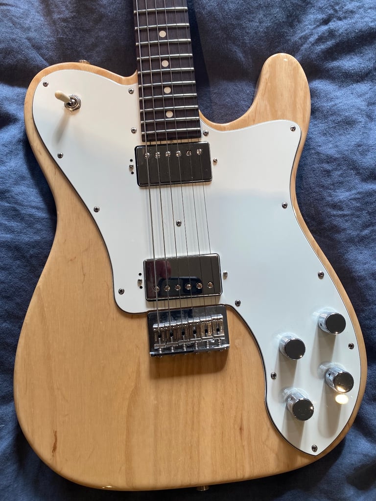 Fender Telecaster American Deluxe Partscaster, Warmoth 24.75” neck, Gibson humbuckers