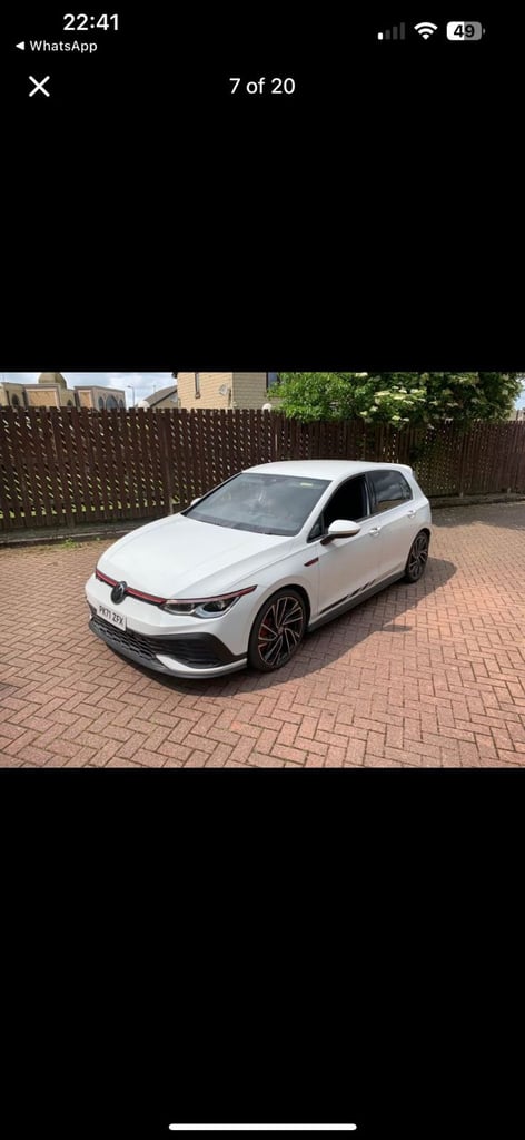 GOLF GTI CLUBSPORT MK8 RARE NURBURG MODE MINT CAR 